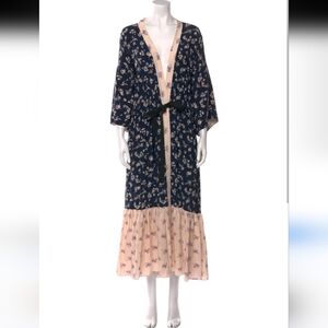 100% silk robe/cardigan